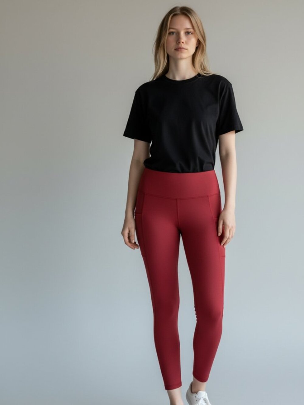 Aeropostale Red Athletic Leggings